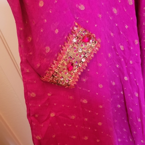 indian churidar set / indian salwar set - Picture 2 of 4